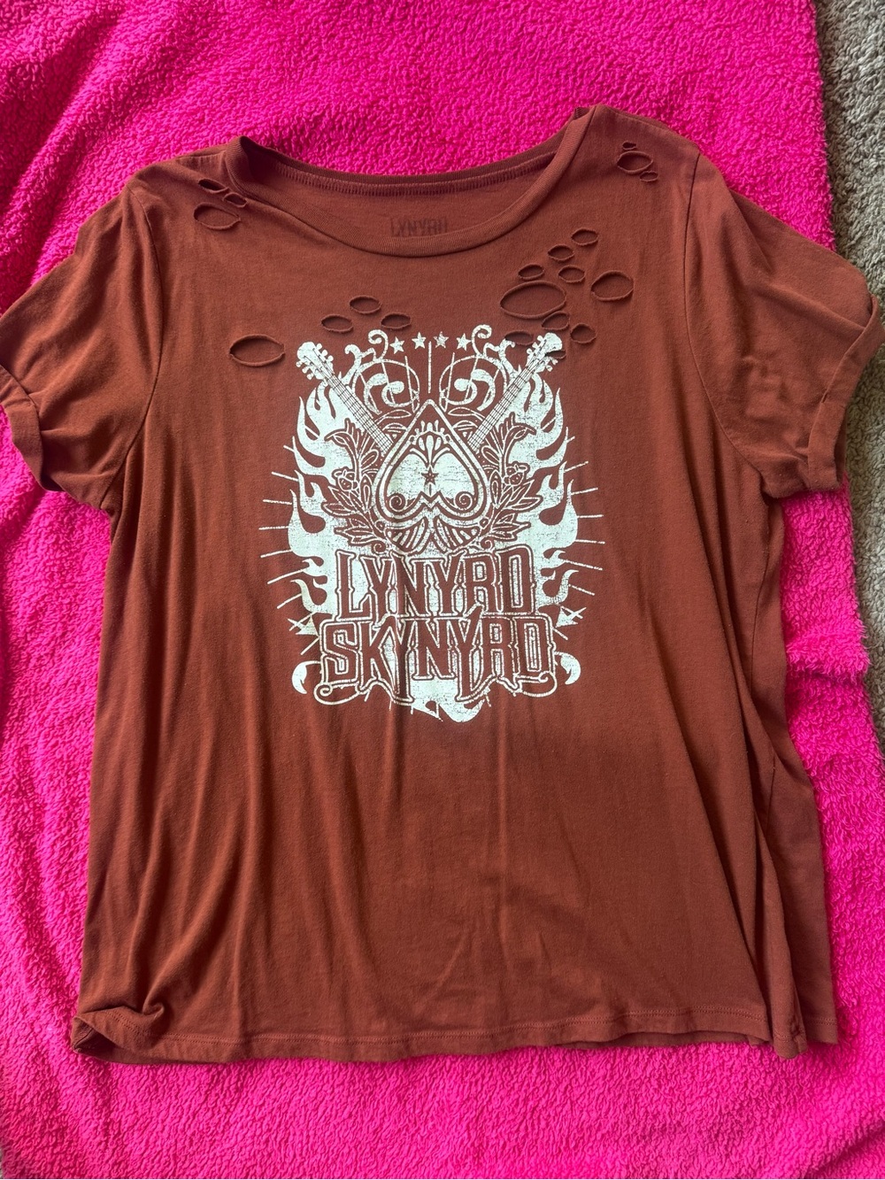 Graphic Tee Lynyrd Skynyrd- Rust Brown